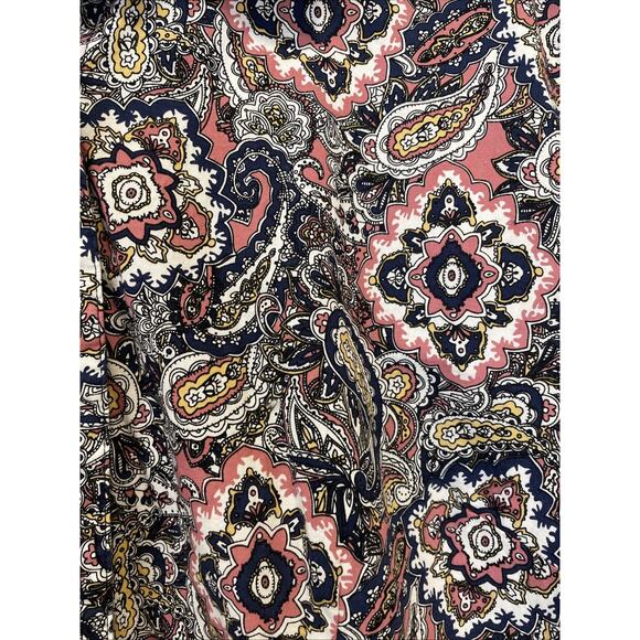 Chadwick’s of Boston Button Up Shirt Women’s Size 18 Paisley Print - Long Sleeve - Picture 3 of 8